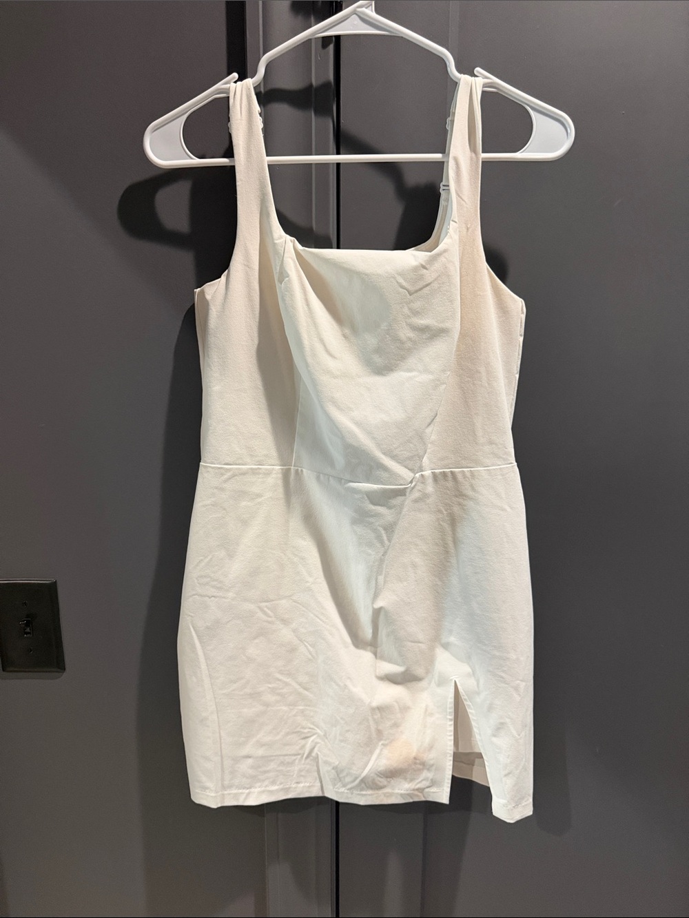 Under Armour White Athletic Tank Top